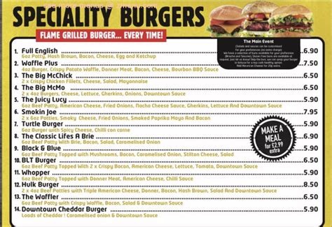 View Menu. . Downtown burger farmingdale new jersey menu